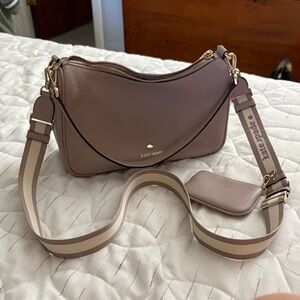 Kate Spade Taupe Crossbody Bag
